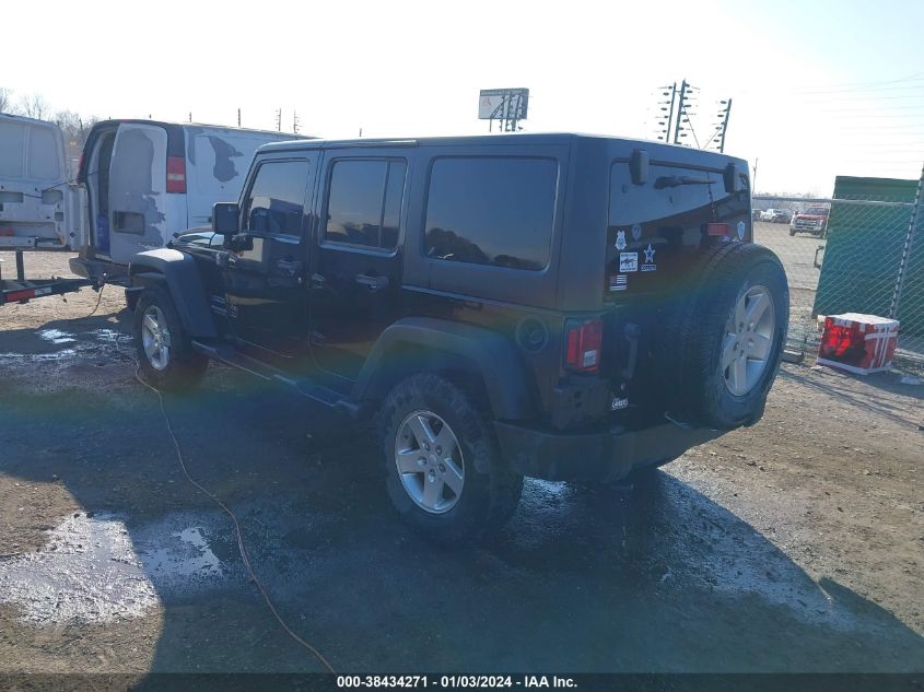 2014 JEEP WRANGLER UNLIMITED SPORT - 1C4HJWDG4EL208608