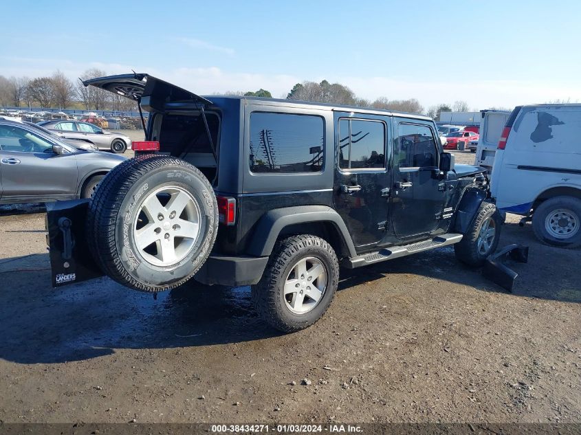 2014 JEEP WRANGLER UNLIMITED SPORT - 1C4HJWDG4EL208608