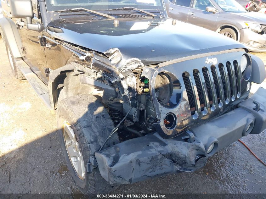 2014 JEEP WRANGLER UNLIMITED SPORT - 1C4HJWDG4EL208608