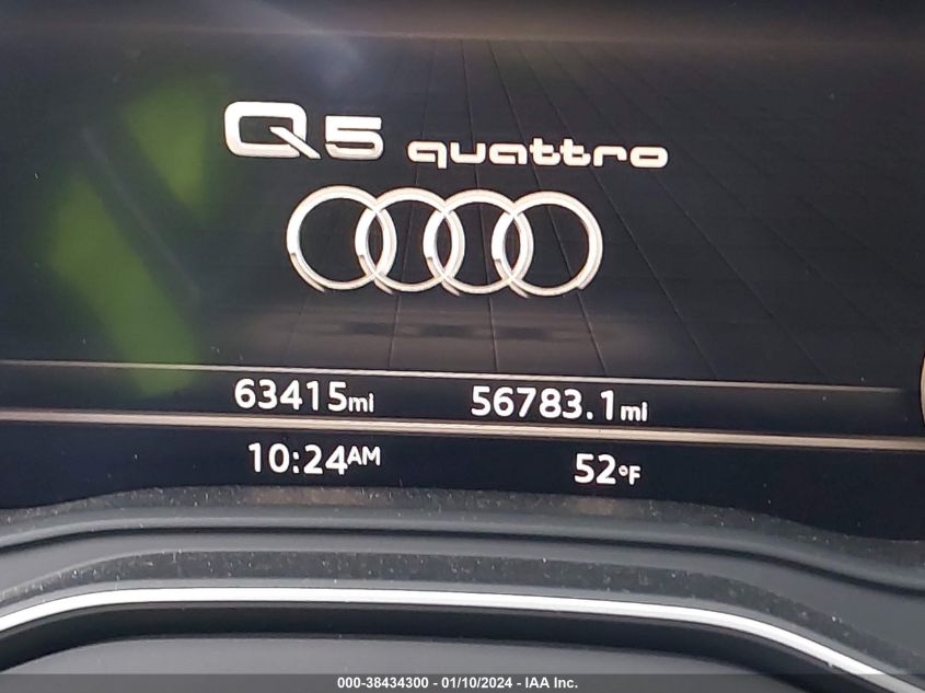 2018 AUDI Q5 PREMIUM PLUS - WA1BNAFY1J2132780
