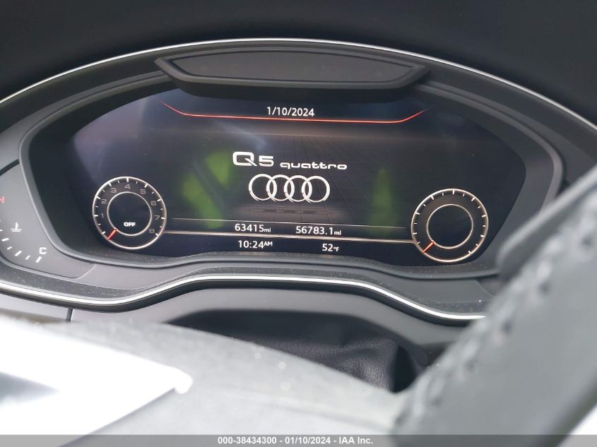 2018 AUDI Q5 PREMIUM PLUS - WA1BNAFY1J2132780