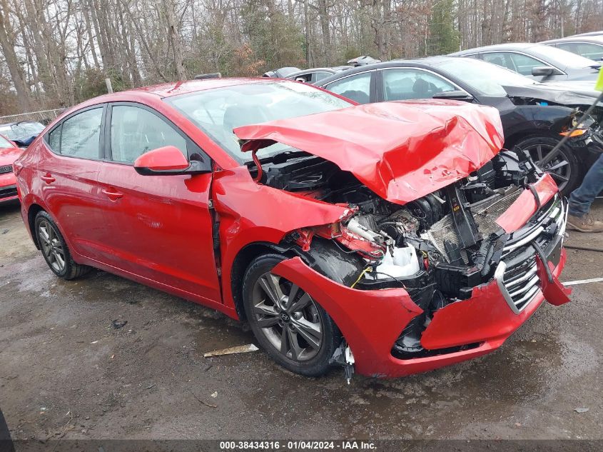 2018 HYUNDAI ELANTRA SEL - 5NPD84LF9JH225572