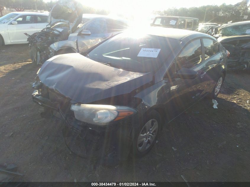 2016 KIA FORTE LX - KNAFK4A65G5598515