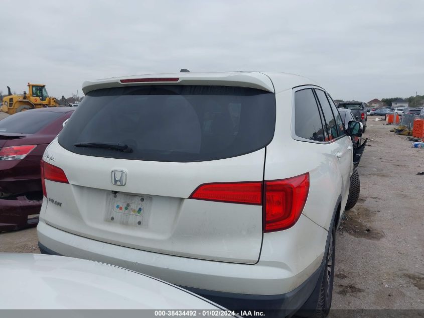 2016 HONDA PILOT EX-L - 5FNYF5H79GB017830