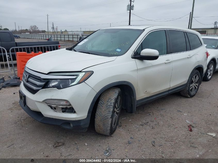 2016 HONDA PILOT EX-L - 5FNYF5H79GB017830