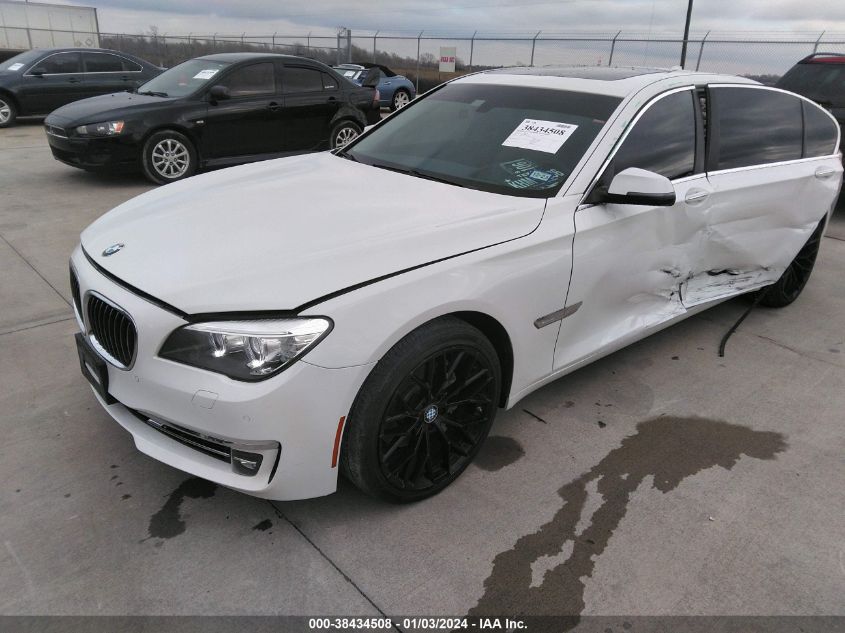 2013 BMW 740LI LXI - WBAYF4C5XDD127625