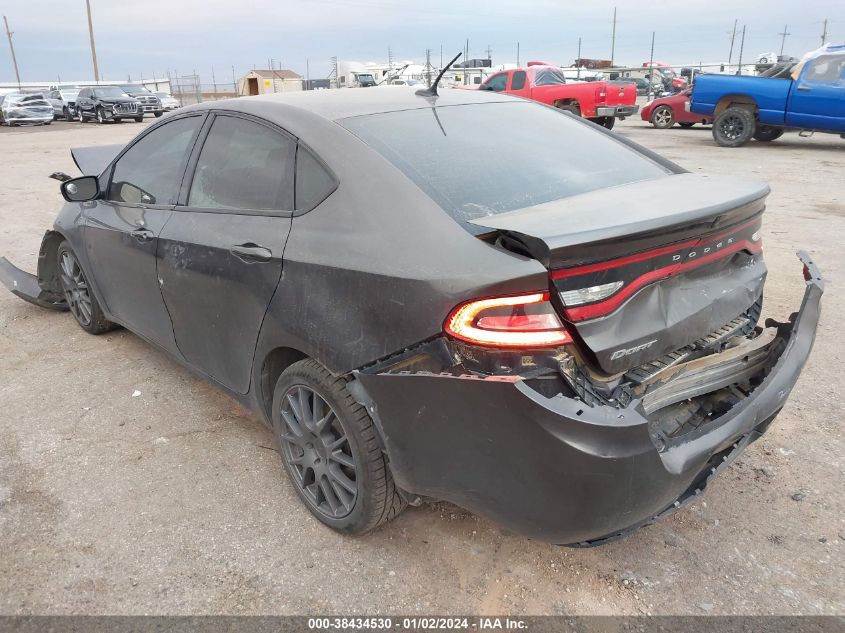 2016 DODGE DART SXT - 1C3CDFBB8GD644369