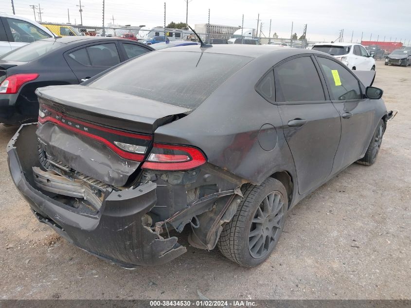 2016 DODGE DART SXT - 1C3CDFBB8GD644369