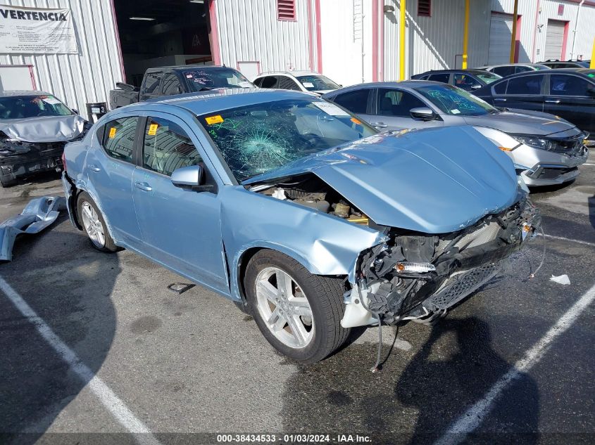 2013 DODGE AVENGER SXT - 1C3CDZCG5DN663625