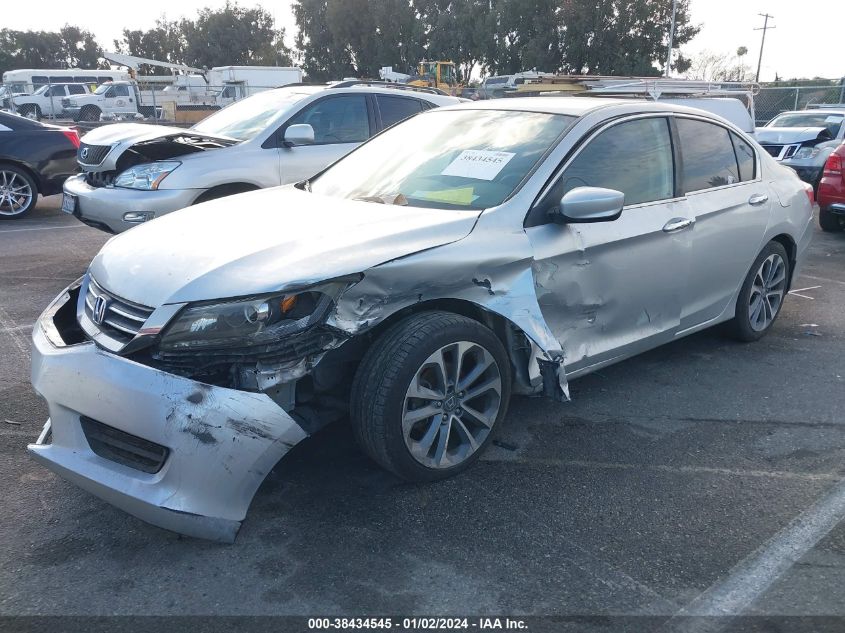 2015 HONDA ACCORD SPORT - 1HGCR2F50FA051309