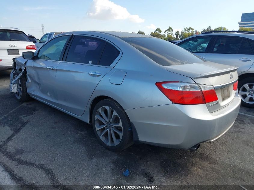 2015 HONDA ACCORD SPORT - 1HGCR2F50FA051309