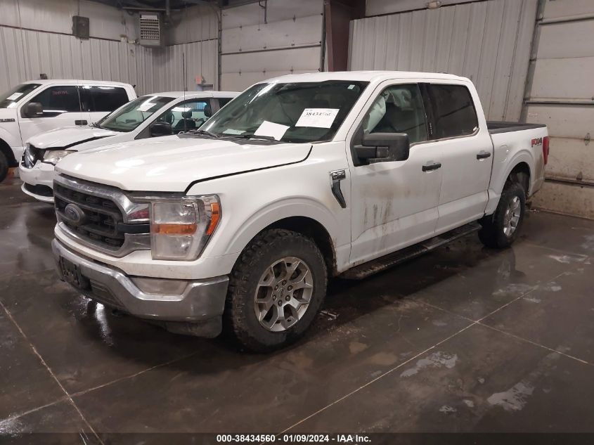 2022 FORD F-150 XLT - 1FTFW1E81NKD83505