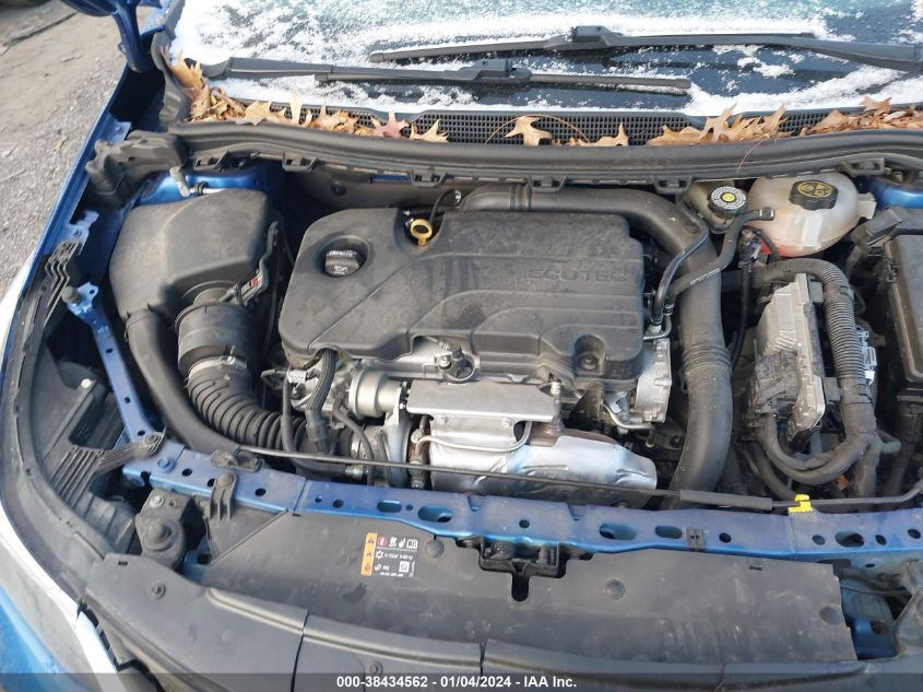 2019 CHEVROLET CRUZE LT - 1G1BE5SM4K7137467