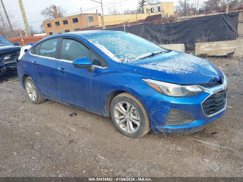 2019 CHEVROLET CRUZE LT - 1G1BE5SM4K7137467