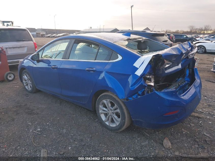 2019 CHEVROLET CRUZE LT - 1G1BE5SM4K7137467