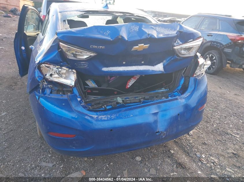 2019 CHEVROLET CRUZE LT - 1G1BE5SM4K7137467