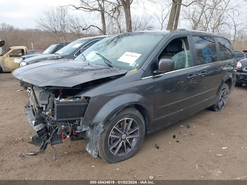 2017 DODGE GRAND CARAVAN SXT - 2C4RDGCG2HR867284