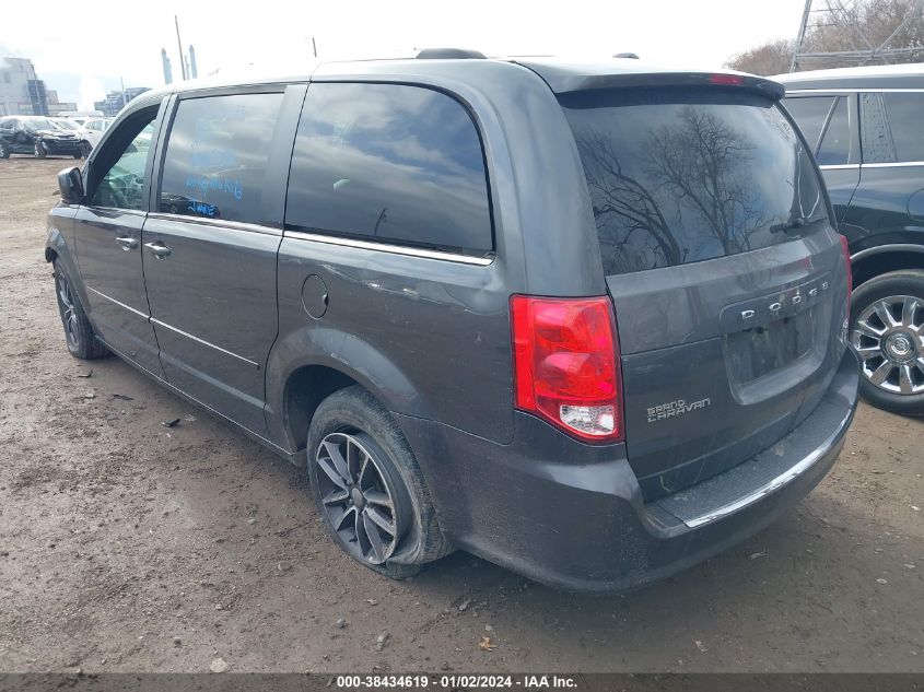 2017 DODGE GRAND CARAVAN SXT - 2C4RDGCG2HR867284