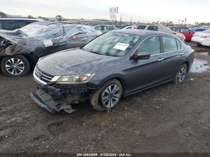 2013 HONDA ACCORD LX - 1HGCR2F36DA135291