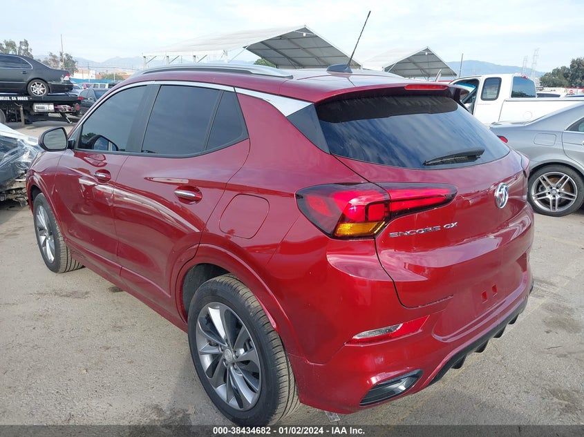 VIN KL4MMDSL9PB114723 2023 BUICK ENCORE GX SELECT FWD