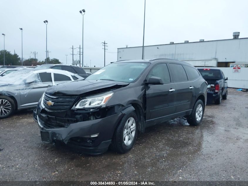 2017 CHEVROLET TRAVERSE LS - 1GNKRFED7HJ297729