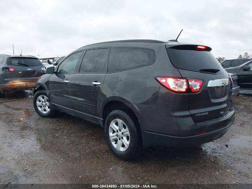 2017 CHEVROLET TRAVERSE LS - 1GNKRFED7HJ297729