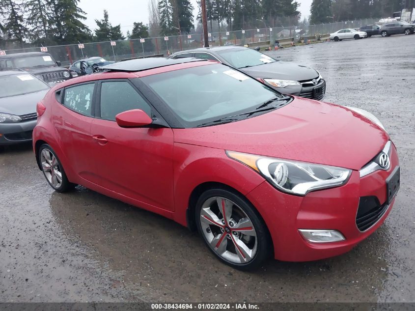 KMHTC6AD6HU322831 HYUNDAI VELOSTER VALUE EDITION 2017