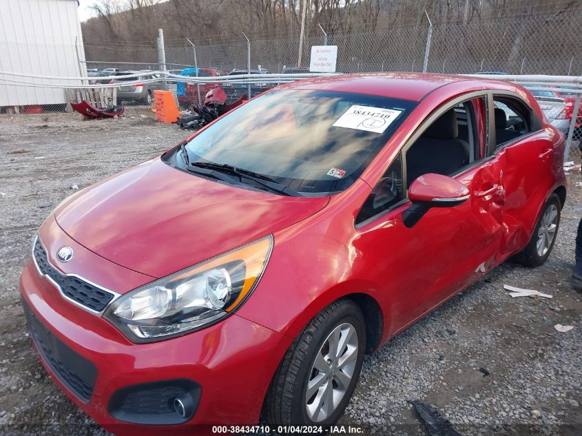 2013 KIA RIO EX - KNADN5A37D6239781