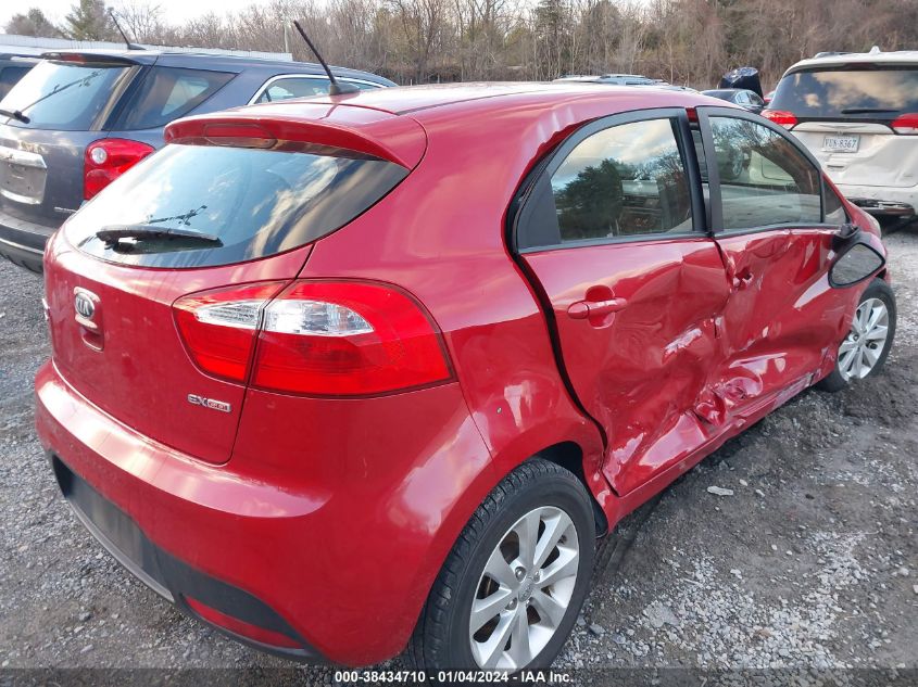 2013 KIA RIO EX - KNADN5A37D6239781