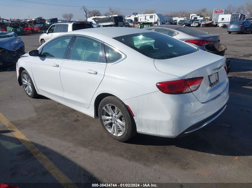 2015 CHRYSLER 200 LIMITED - 1C3CCCAB6FN630885