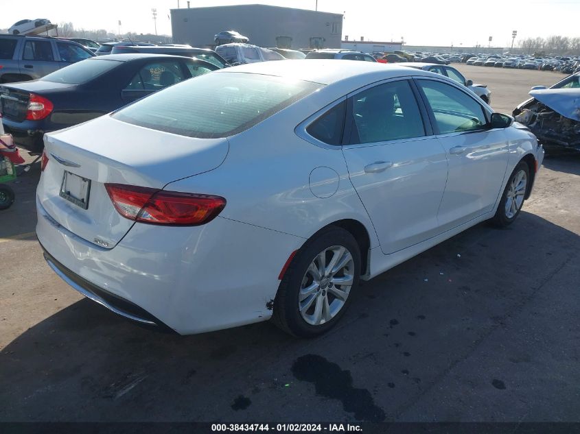 2015 CHRYSLER 200 LIMITED - 1C3CCCAB6FN630885