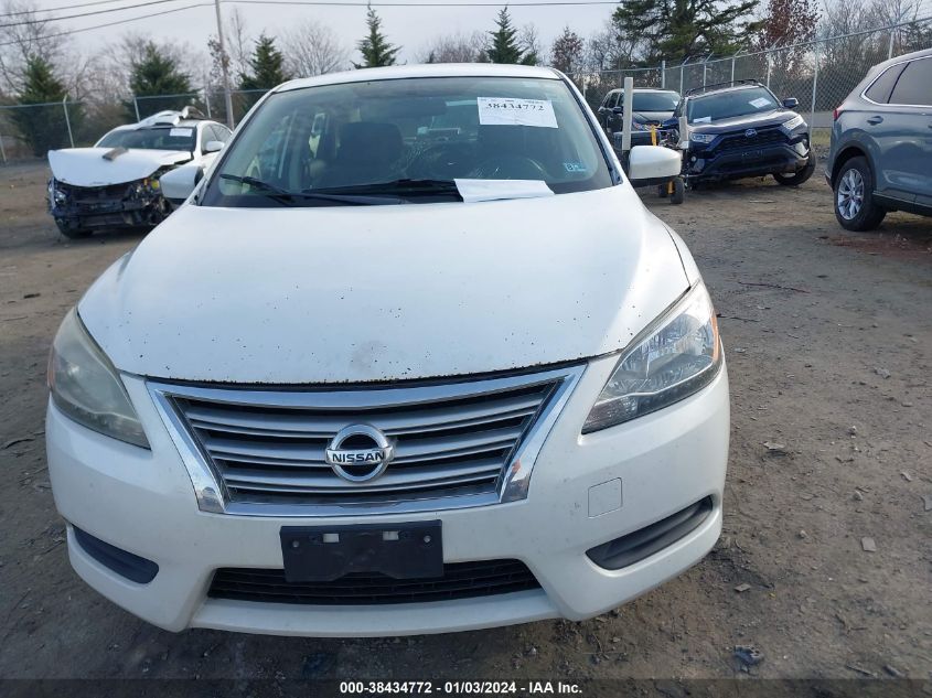 2014 NISSAN SENTRA S/SV/SR/SL - 3N1AB7AP3EL613679