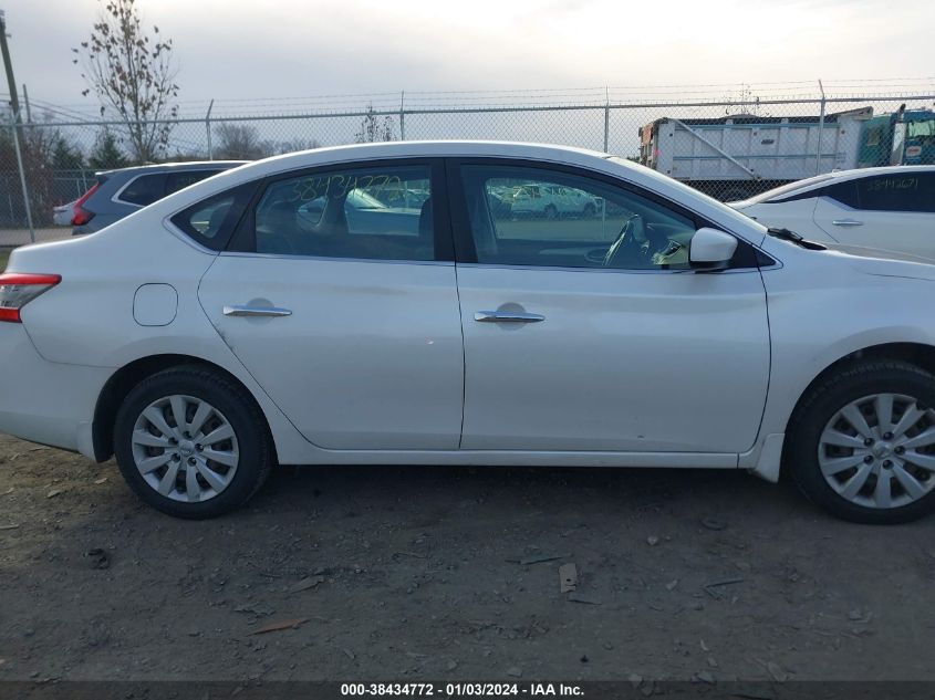 2014 NISSAN SENTRA S/SV/SR/SL - 3N1AB7AP3EL613679
