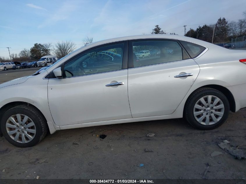 2014 NISSAN SENTRA S/SV/SR/SL - 3N1AB7AP3EL613679