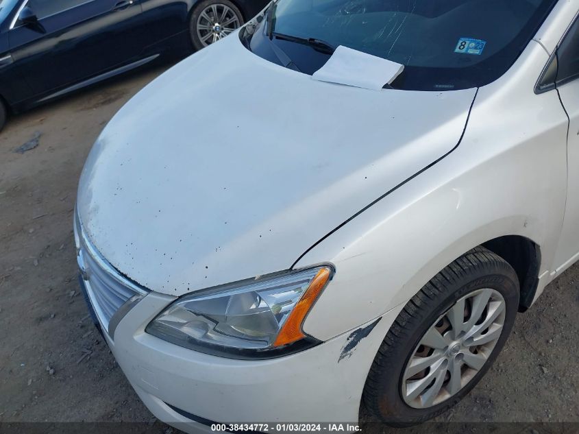 2014 NISSAN SENTRA S/SV/SR/SL - 3N1AB7AP3EL613679