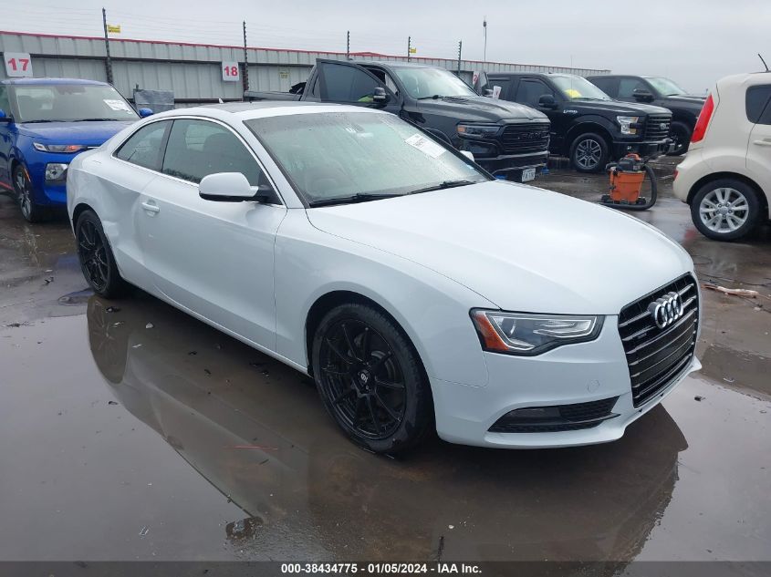 2013 AUDI A5 2.0T PREMIUM - WAULFAFR1DA029074