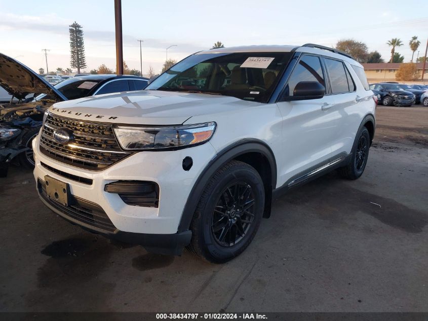 2021 FORD EXPLORER XLT - 1FMSK7DH7MGC43146