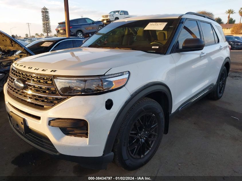 2021 FORD EXPLORER XLT - 1FMSK7DH7MGC43146