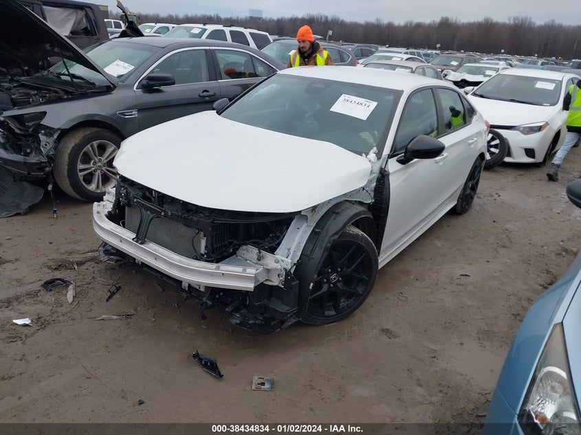 VIN 2HGFE2F55NH534982 2022 HONDA CIVIC SPORT