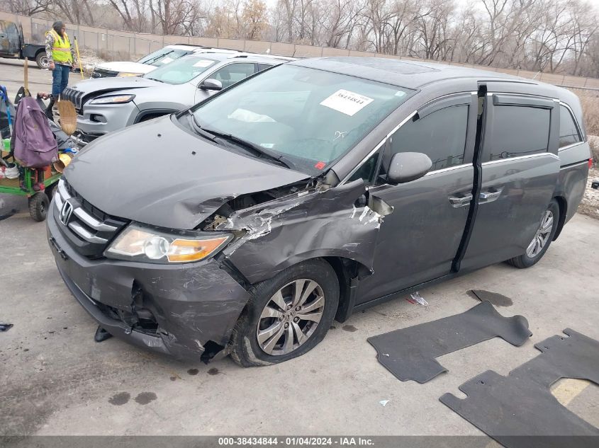 2015 HONDA ODYSSEY EXL - 5FNRL5H62FB047433