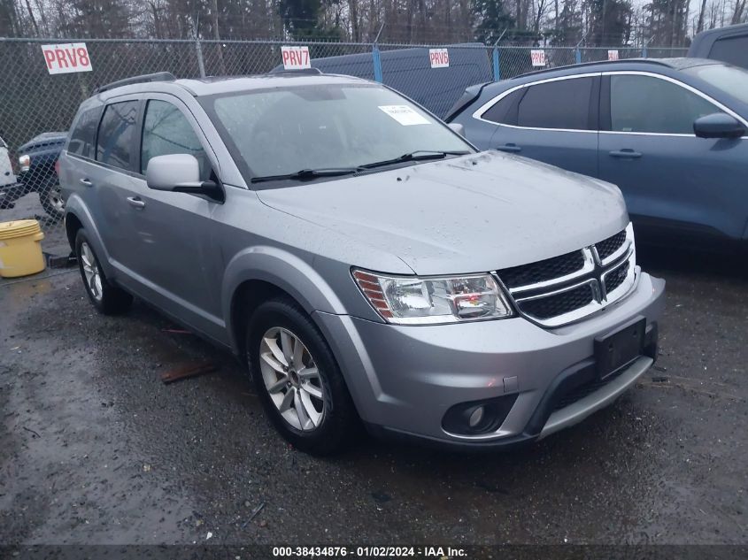 2016 DODGE JOURNEY SXT - 3C4PDCBG0GT191639