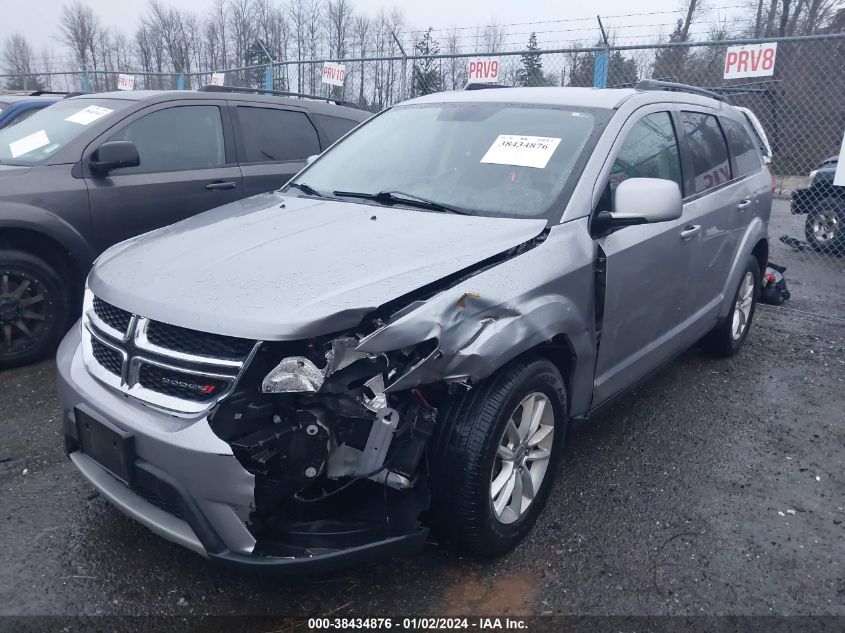 2016 DODGE JOURNEY SXT - 3C4PDCBG0GT191639