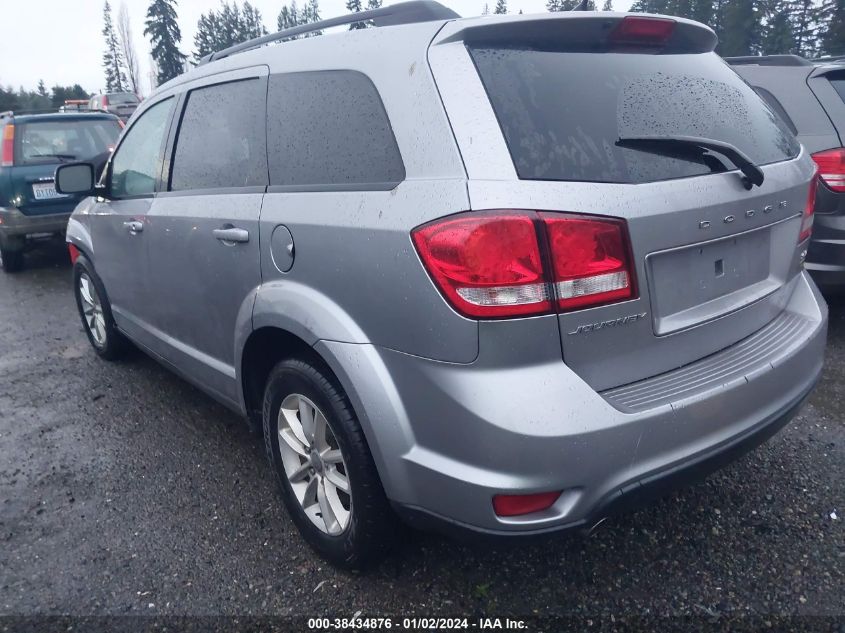 2016 DODGE JOURNEY SXT - 3C4PDCBG0GT191639