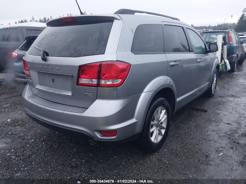 2016 DODGE JOURNEY SXT - 3C4PDCBG0GT191639