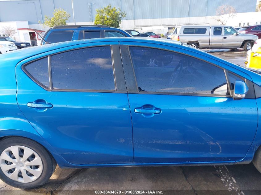 2014 TOYOTA PRIUS C ONE - JTDKDTB31E1564196
