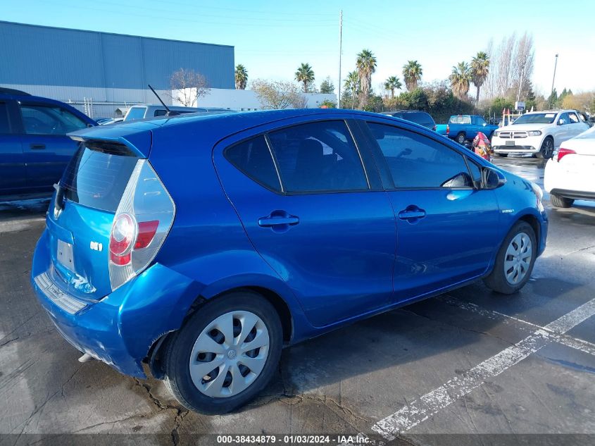 2014 TOYOTA PRIUS C ONE - JTDKDTB31E1564196