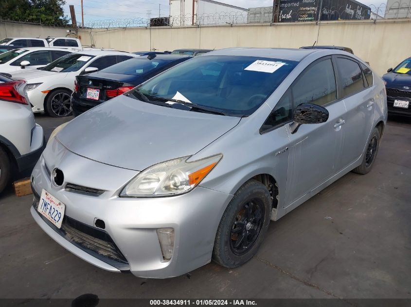 2015 TOYOTA PRIUS TWO - JTDKN3DU4F1931869