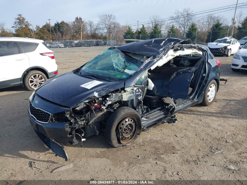 2017 KIA FORTE LX - KNAFK5A85H5696467