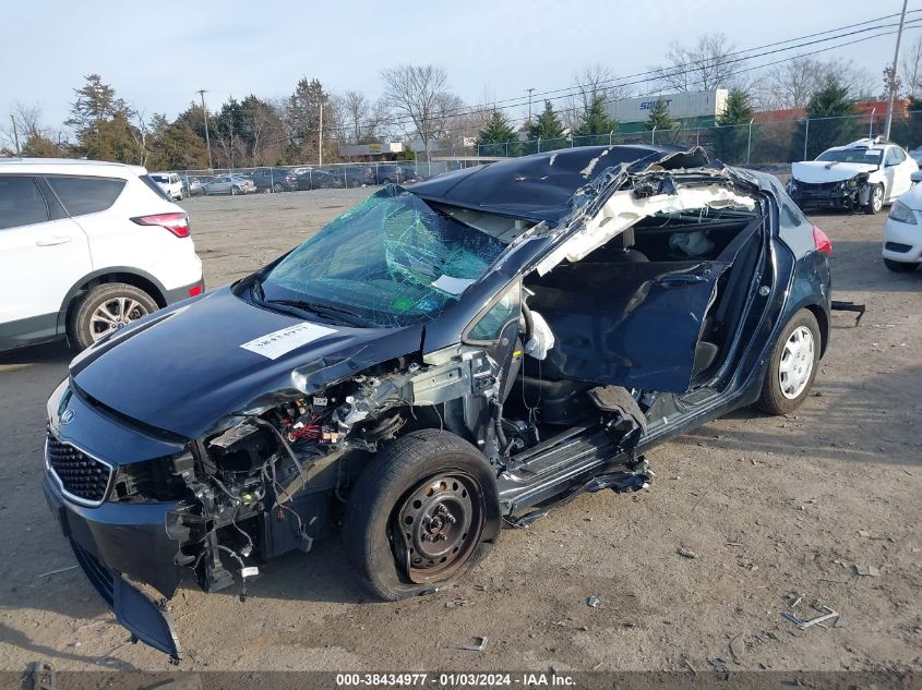 2017 KIA FORTE LX - KNAFK5A85H5696467