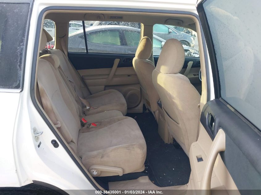 2013 TOYOTA HIGHLANDER PLUS - 5TDZA3EH9DS042268